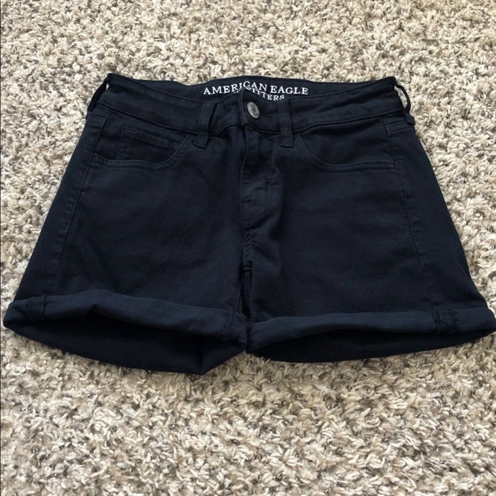 American Eagle Midi Twill Shorts Size 2
